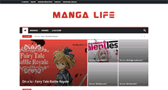 Desktop Screenshot of manga-life.info