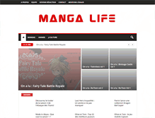 Tablet Screenshot of manga-life.info